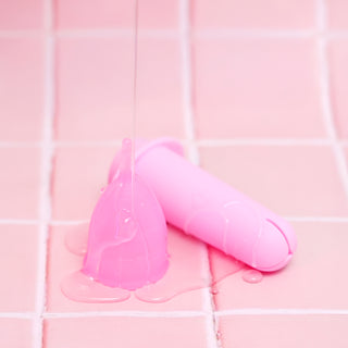 Aplicador de copa menstrual