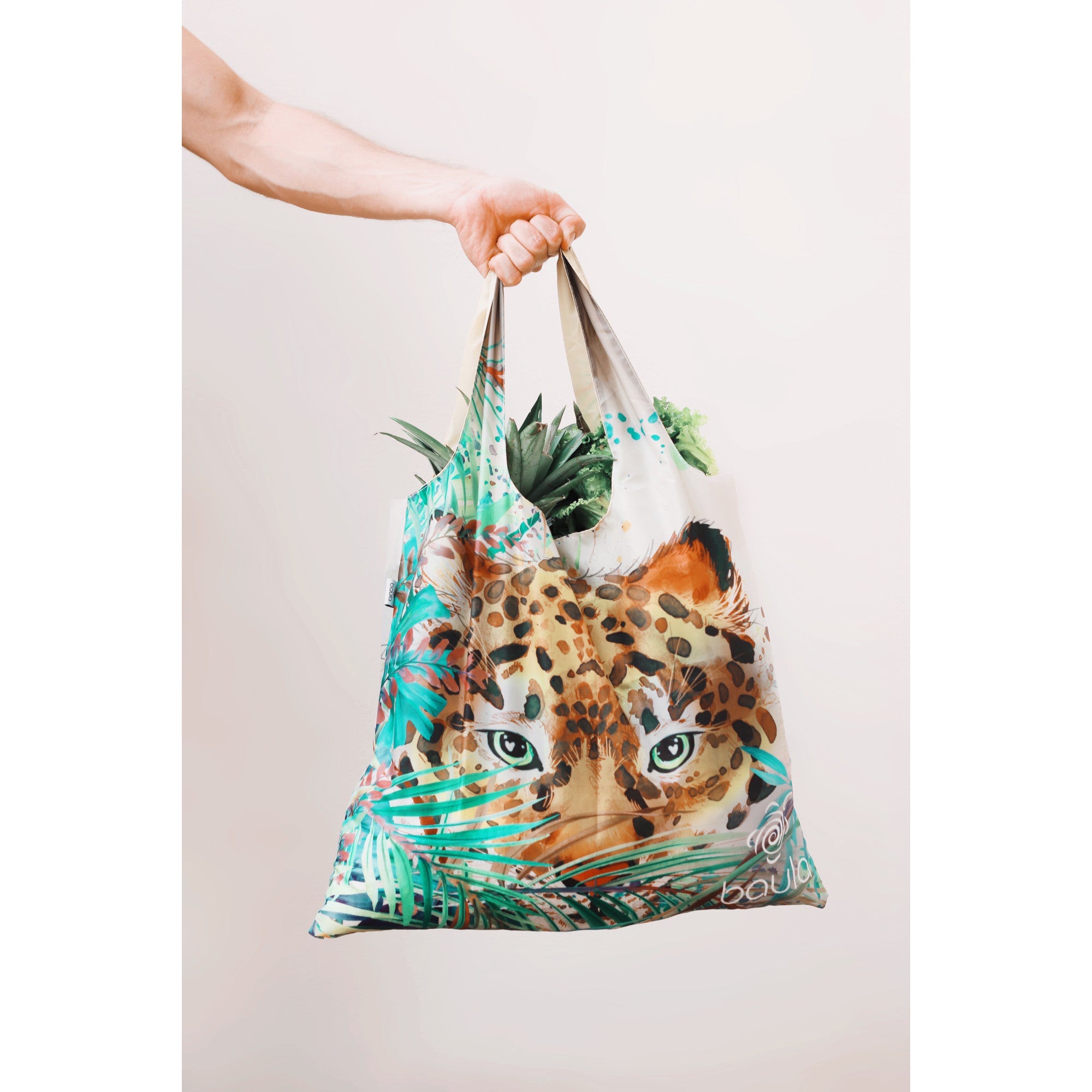 Bolsa Reutilizable Jaguar (100% Plástico Reciclado)