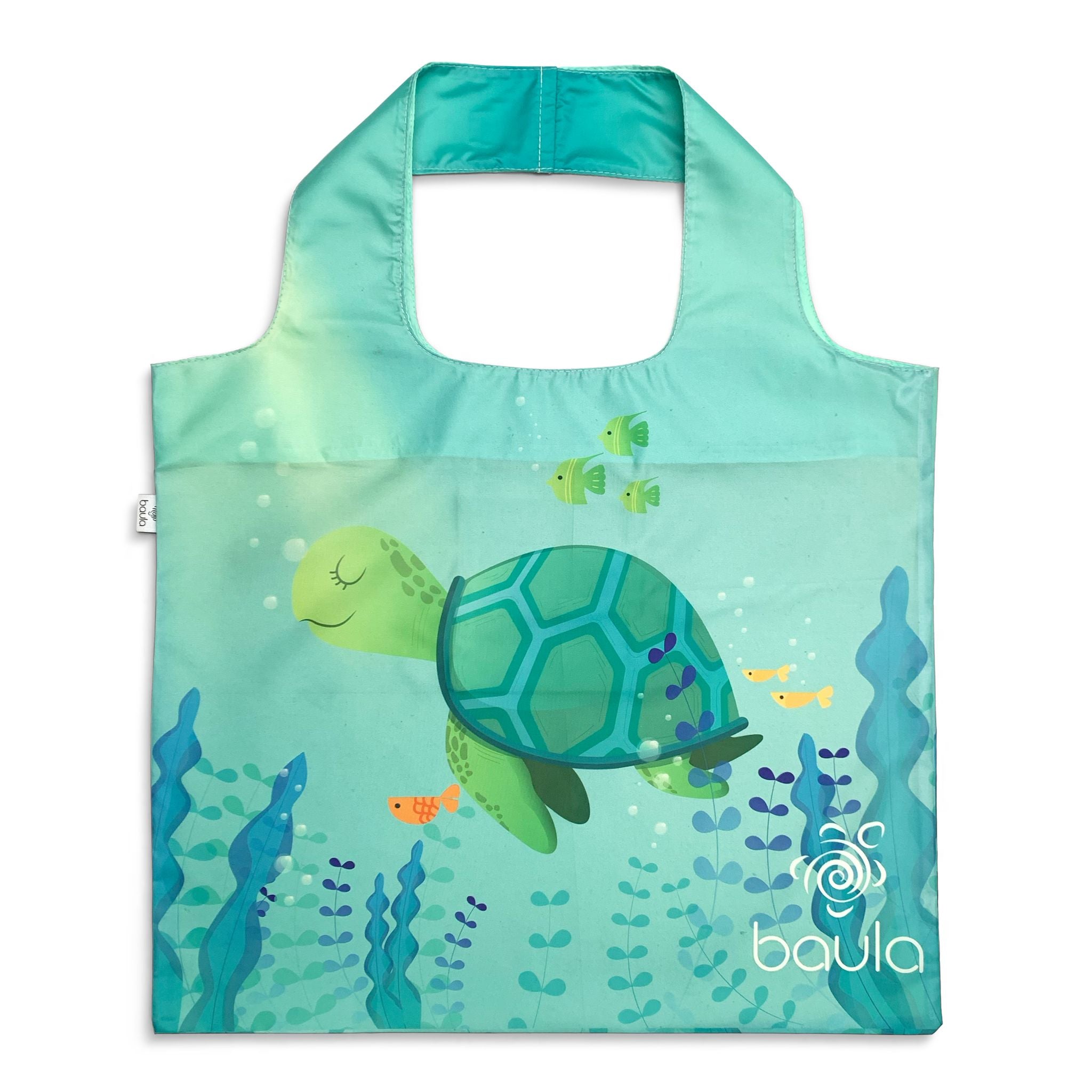 Bolsa Reutilizable Tortuga (100% Plástico Reciclado)